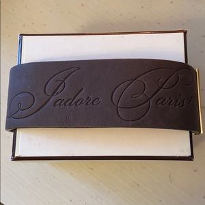 RARE Ports 1961 “J’adore Paris” leather cuff